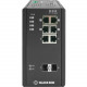 Black Box Ethernet Switch - 6 Ports - Manageable - TAA Compliant - 2 Layer Supported - Modular - Twisted Pair, Optical Fiber - Wall Mountable, DIN Rail Mountable - 1 Year Limited Warranty - TAA Compliance LIE1082A