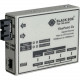Black Box FlexPoint Gigabit UTP to Fiber Media Converter - 1 x RJ-45 , 1 x SC - 1000Base-T, 1000Base-SX/LX - Rack-mountable, Wall-mountable - TAA Compliance LMC1003A-R3