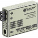 Black Box FlexPoint 100Base-TX to 100Base-FX Media Converter - 1 x RJ-45 , 1 x SC - 100Base-TX, 100Base-FX - Rack-mountable, Wall-mountable LMC213A-MMSC-R2