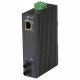 Black Box LMC270A-MM-ST Transceiver/Media Converter - 1 x Network (RJ-45) - 1 x ST Ports - 10/100Base-TX, 1000Base-FX - Rail-mountable - TAA Compliance LMC270A-MM-ST