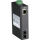 Black Box Transceiver/Media Converter - 1 x Network (RJ-45) - 1 x SC Ports - DuplexSC Port - Single-mode - Fast Ethernet - 10/100Base-T - Rail-mountable - TAA Compliant LMC270A-SM-20K-SC