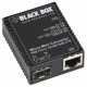 Black Box Transceiver/Media Converter - 1 x Network (RJ-45) - - USB - Gigabit Ethernet - 10/100/1000Base-TX, 1000Base-X - 1 x Expansion Slots - SFP - 1 x SFP Slots - Wall Mountable - TAA Compliance LMC4000A