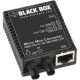 Black Box LMC4003A Transceiver/Media Converter - 1 x Network (RJ-45) - 1 x ST Ports - DuplexST Port - USB - Single-mode - Gigabit Ethernet - 1000Base-X, 10/100/1000Base-T - Wall Mountable - TAA Compliance LMC4003A