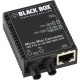 Black Box LMC403A Tanscevier Media Converter - 1 x Network (RJ-45) - 1 x ST Ports - DuplexST Port - USB - Single-mode - Gigabit Ethernet - 10/100Base-TX, 1000Base-X, 10/100/1000Base-T, 100Base-FX - Wall Mountable, Standalone LMC403A