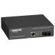 Black Box Fast Ethernet Media Converter - 1 x RJ-45 PoE, 1 x SC - 10/100Base-TX, 100Base-FX - External - RoHS, TAA, WEEE Compliance LPM600A