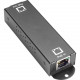 Black Box 10/100/1000BASE-T PoE+ Ethernet Repeater - 802.3at, 1-Port - New - 10/100/1000Base-T - TAA Compliance LPR1111