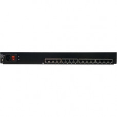 Raritan MasterConsole MCD-LED17116 LCD Rack Console - 16 Computer(s) - 17.3" LCD - 1920 x 1080 - 16 x Network (RJ-45)HDMIDVIVGA - 1U High - Black - TAA Compliance MCD-LED17116