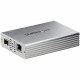 Startech.Com Ethernet Fiber Media Converter - 10Gb - RJ45 Copper to Fiber Converter - 10GBASE-T - Open SFP+ Slot - 1 x Network (RJ-45) - Single-mode, Multi-mode - 10 Gigabit Ethernet - 10GBase-T, 10GBase-SR, 10GBase-LR - 1 x Expansion Slots - SFP+ - 1 x S