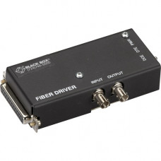 Black Box Async RS232 Extender over Fiber - DB25 Male, ST Multimode - 1 Input Device - 1 Output Device - 13123.36 ft Range - Optical Fiber - TAA Compliant - TAA Compliance MD940A-M