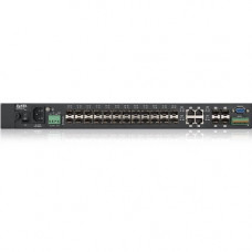 Zyxel Telco-Class Layer 2 Gigabit Carrier Ethernet Switch - 4 x Gigabit Ethernet Network, 24 x Gigabit Ethernet Expansion Slot, 4 x Gigabit Ethernet Expansion Slot - Manageable - Optical Fiber, Twisted Pair - Modular - 2 Layer Supported - Desktop MGS3520-