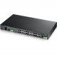 Zyxel 12-port Combo GbE L2 Managed Switch - 12 Ports - Manageable - 2 Layer Supported - Modular - Twisted Pair, Optical Fiber - 2 Year Limited Warranty MGS3700-12C