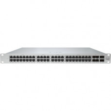 Cisco Meraki MS355-48X Layer 3 Switch - 16 x 10 Gigabit Ethernet Network, 32 x Gigabit Ethernet Network, 4 x 10 Gigabit Ethernet Expansion Slot, 2 x 40 Gigabit Ethernet Uplink, 2 x 100 Gigabit Ethernet Stack - Manageable - Optical Fiber, Twisted Pair - Mo