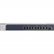 Netgear MS510TX Ethernet Switch - 9 Ports - Manageable - 2 Layer Supported - Modular - Twisted Pair, Optical Fiber - Rack-mountable, Desktop - Lifetime Limited Warranty MS510TX-100NAS