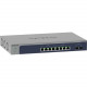 Netgear MS510TXUP Ethernet Switch - 8 Ports - Manageable - 3 Layer Supported - Modular - 295 W PoE Budget - Twisted Pair, Optical Fiber - PoE Ports - Rack-mountable, Desktop - Lifetime Limited Warranty MS510TXUP-100NAS