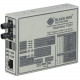 Black Box FlexPoint T1/E1 to Fiber Converter - 1 x RJ-48 , 1 x ST Duplex - T1/E1 - Rack-mountable, External, Wall-mountable - TAA Compliance MT660A-MM