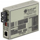 Black Box FlexPoint T1/E1 MT663A-SSC Transceiver/Media Converter - 1 x SC Ports - DuplexSC Port - Single-mode - T1/E1 - Rack-mountable, Wall Mountable - TAA Compliance MT663A-SSC