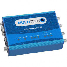 Multi-Tech MultiConnect rCell MTR-LEU7 IEEE 802.11n Cellular, Ethernet Modem/Wireless Router - 4G - LTE 2600, LTE 2100, LTE 1800, LTE 900, LTE 800, LTE 700, WCDMA 2100, WCDMA 900, GSM 1800, GSM 900 - LTE - 2.40 GHz ISM Band - 1 x Network Port - Fast Ether