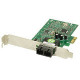 TRANSITION NETWORKS Fiber Gigabit Ethernet Network Interface Card - PCI Express - 1 x LC - 1000Base-SX - Internal - Low-profile - RoHS, TAA Compliance N-GXE-LC-01