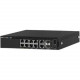 Dell EMC PowerSwitch N1108EP-ON Ethernet Switch - 8 Ports - Manageable - 2 Layer Supported - Modular - Optical Fiber, Twisted Pair - 1U High - Rack-mountable - Lifetime Limited Warranty - TAA Compliance N1108EP-ON