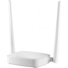 Tenda N301 N300 Wireless Easy Setup Router - 2.40 GHz ISM Band - 2 x Antenna(2 x External) - 37.50 MB/s Wireless Speed - 3 x Network Port - 1 x Broadband Port - Fast Ethernet - VPN Supported - Desktop N301