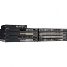 Dell EMC PowerSwitch N3224F-ON Ethernet Switch - Manageable - 3 Layer Supported - Modular - Optical Fiber - 1U High - Rack-mountable - Lifetime Limited Warranty N3224F-ONF