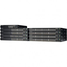 Dell EMC PowerSwitch N3248TE-ON PS/IO OS6 - 48 Ports - Manageable - 3 Layer Supported - Modular - 212 W Power Consumption - Optical Fiber, Twisted Pair - 1U High - Rack-mountable - Lifetime Limited Warranty N3248TE-ONF