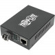 Tripp Lite N785-P01-LC-MM1 Transceiver/Media Converter - 1 x Network (RJ-45) - 1 x LC Ports - DuplexLC Port - Multi-mode - Gigabit Ethernet - 10/100/1000Base-T, 1000Base-X N785-P01-LC-MM1