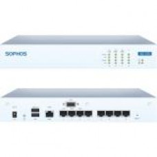 Sophos XG 135 Network Security/Firewall Appliance - 8 Port - 1000Base-T - Gigabit Ethernet - 8 x RJ-45 - Rack-mountable, Desktop NB1D1CSUS