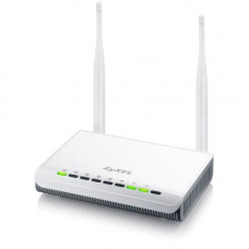 Zyxel NBG-418N IEEE 802.11n Wireless Router - 2.40 GHz ISM Band - 2 x Antenna - 300 Mbit/s Wireless Speed - 4 x Network Port - 1 x Broadband Port - Fast Ethernet - Desktop - RoHS Compliance NBG418N