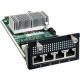 Advantech 4 Ports 1GbE RJ45 Legacy LAN Bypass Module - For Data Networking - 4 RJ-45 10/100/1000Base-T Network LAN - Twisted PairGigabit Ethernet - 10/100/1000Base-T - Plug-in Module NMC-0107-10E