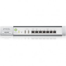 Zyxel NSG200 Network Security/Firewall Appliance - 7 Port - 10/100/1000Base-T Gigabit Ethernet - AES (256-bit), 3DES, DES, SHA-1, MD5, SHA-2 - USB - 7 x RJ-45 - Manageable - Rack-mountable NSG200