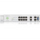 Zyxel 8-port GbE Nebula Cloud Managed Switch - 10 x Gigabit Ethernet Network, 2 x Gigabit Ethernet Expansion Slot - Manageable - Twisted Pair, Optical Fiber - Modular - 4 Layer Supported - Rack-mountable, Wall Mountable NSW100-10