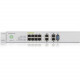 Zyxel NSW100-10P Ethernet Switch - 10 Ports - Manageable - 2 Layer Supported - Modular - Twisted Pair, Optical Fiber - Rack-mountable NSW100-10P