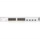Zyxel 24-port GbE Nebula Cloud Managed PoE Switch with 10GbE Uplink - 24 Ports - Manageable - 4 Layer Supported - Modular - Twisted Pair, Optical Fiber - Rack-mountable NSW200-28P