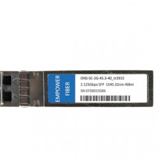 Accortec SFP (mini-GBIC) Module - For Data Networking, Optical Network - 1 LC OC-48/STM-16 Network - Optical Fiber - Single-modeOC-48/STM-16 - 2488.32 - TAA Compliance ONS-SC-2G-45.3-ACC