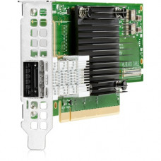 HPE InfiniBand HDR100/Ethernet 100Gb 1-port 940QSFP56 Adapter - PCI Express 3.0 x16 - 1 Port(s) - Optical Fiber - 100GBase-X - Plug-in Card P06250-H21