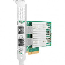 HPE 25Gigabit Ethernet Card - PCI Express 4.0 x8 - 3.13 GB/s Data Transfer Rate - 2 Port(s) - Optical Fiber - 25GBase-X, 10GBase-X - SFP28 - Standup P08443-B21