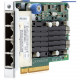 HPE Ethernet 10Gb 4-port SFP+ QL41134HLCU Adapter - PCI Express 3.0 x8 - 4 Port(s) - Optical Fiber - 10GBase-X - Plug-in Card P10094-B21