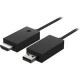 Microsoft Wireless Display Adapter - 1 Output Device - 23 ft Range - 1 x USB - 1 x HDMI Out - Wireless LAN P3Q-00001