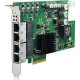 Advantech 4-Port PCI Express GigE Vision Frame Grabber - PCI Express x4 - 4 Port(s) - 4 - Twisted Pair PCIE-1674E-AE