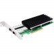 Axiom 25Gbs Dual Port SFP28 PCIe 3.0 x8 NIC Card - PCIE3-2SFP28-AX - PCI Express 3.0 x8 - 3.13 GB/s Data Transfer Rate - Intel XXV710 - 2 Port(s) - Optical Fiber - 25GBase-SR/LR, 10GBase-SR/LR, 1000Base-SX/LX - SFP28 - Plug-in Card PCIE3-2SFP28-AX