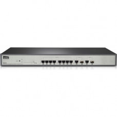 Netis 8FE+2 Combo-Port Gigabit Ethernet SNMP PoE Switch - 8 Ports - Manageable - 2 Layer Supported - Modular - Twisted Pair, Optical Fiber - Rack-mountable PE6310