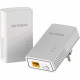 Netgear Powerline 1200, 1 Port - 2 - 1 x Network (RJ-45) - 1200 Mbit/s Powerline - HomePlug AV2 PL1200-100PAS