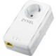 Zyxel G.hn 2400 Wave 2 Powerline Pass-thru Gigabit Ethernet Adapter - 2 - 1 x Network (RJ-45) - 2400 Mbit/s Powerline - 1640.42 ft Distance Supported - Gigabit Ethernet PLA6456KIT