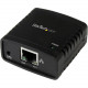 Startech.Com 10/100Mbps Ethernet to USB 2.0 Network LPR Print Server - USB Print Server with 10Base-T/100Base-TX Auto-sensing - 1 x USB - 1 x Network (RJ-45) - Fast Ethernet - External PM1115U2