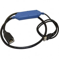 Portsmith Fully-Encapsulated USB (Type A) Client to Ethernet Adapter (For use with tablets, laptops, etc....w Type A USB port) - USB - 1 Port(s) - 1 - Twisted Pair - TAA Compliance PSA1U1E-E