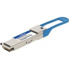 AddOn QSFP28 Module - For Optical Network, Data Networking - 1 x LC 50GBase-BX Network - Optical Fiber - Single-mode - 50 Gigabit Ethernet - 50GBase-BX - TAA Compliant - TAA Compliance Q28-50GP4-BXU-40-AO