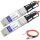 AddOn MSA and TAA Compliant 40GBase-AOC QSFP+ to QSFP+ Direct Attach Cable (850nm, MMF, 4m) - 100% compatible and guaranteed to work - TAA Compliance QSFP-40G-AOC4M-AO