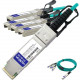 AddOn Cisco QSFP-4X10G-AOC7M Compatible TAA Compliant 40GBase-AOC QSFP+ to 4xSFP+ Direct Attach Cable (850nm, MMF, 7m) - 100% compatible and guaranteed to work - TAA Compliance QSFP-4X10G-AOC7M-AO