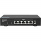 QNAP QSW-1105-5T Ethernet Switch - 5 Ports - 2 Layer Supported - Twisted Pair - Desktop - TAA Compliance QSW-1105-5T
